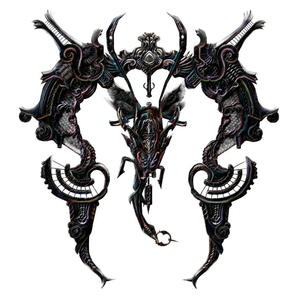 ornate mechanical creature design