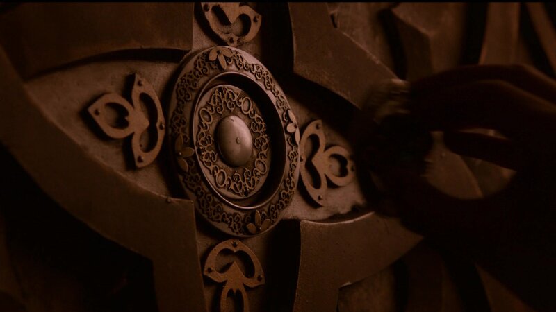 ornate mechanical device