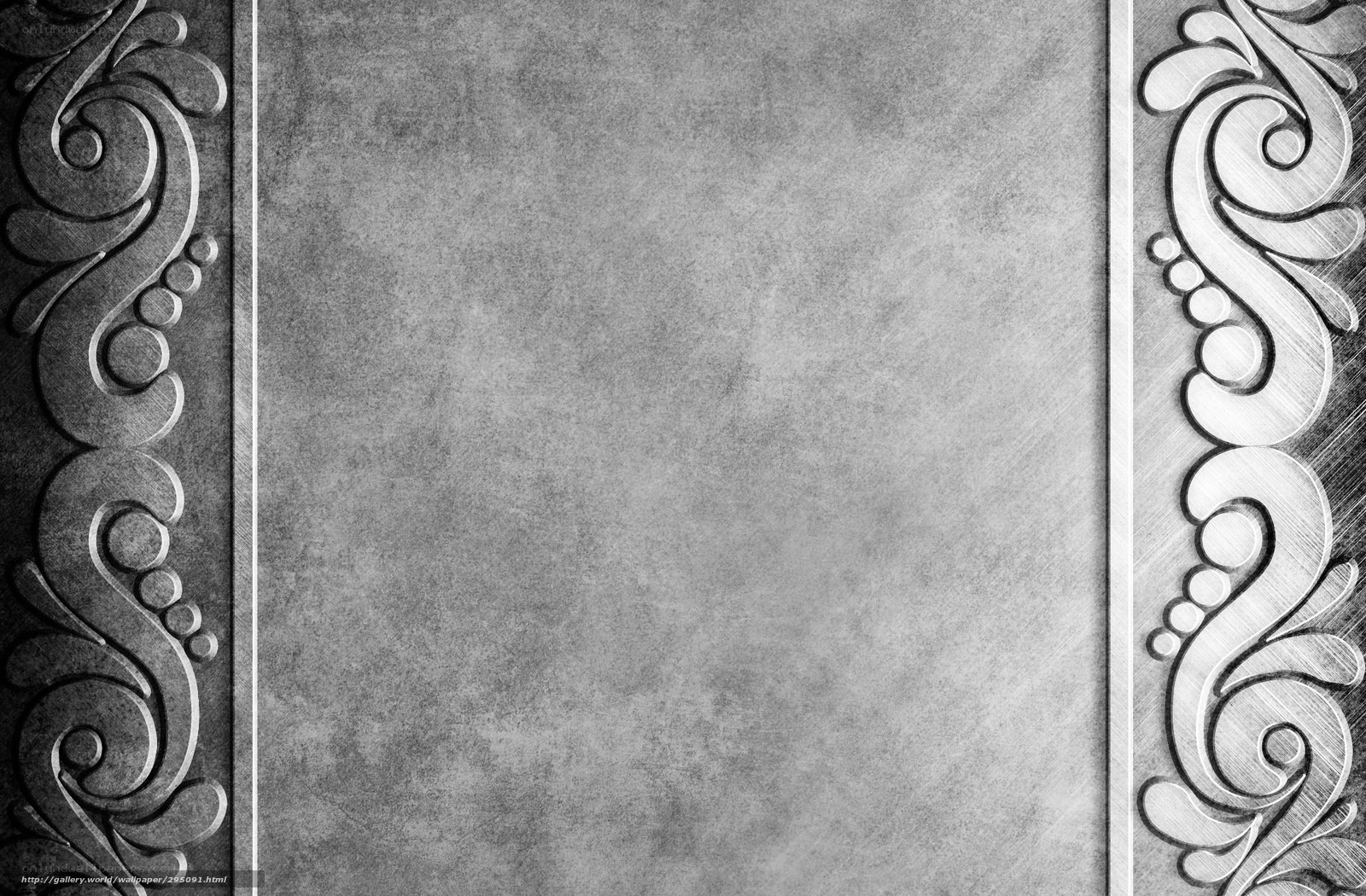 ornate metal frame design