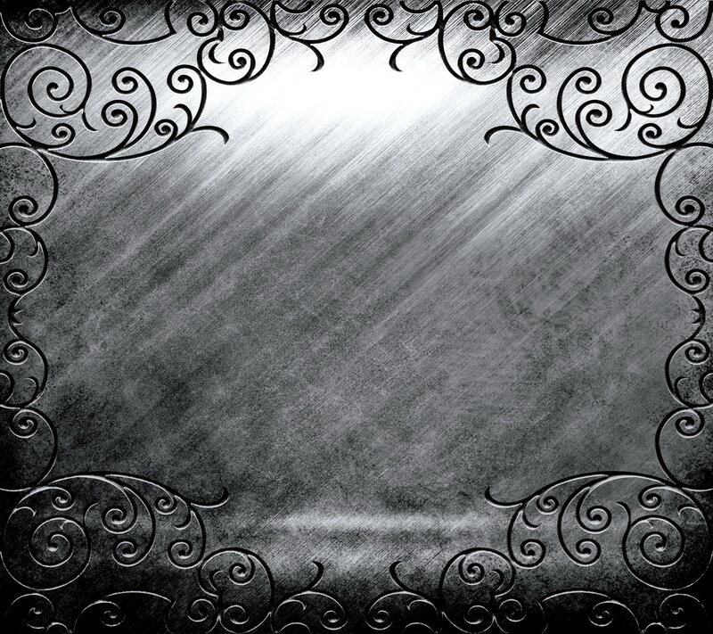 Ornate Metal Frame