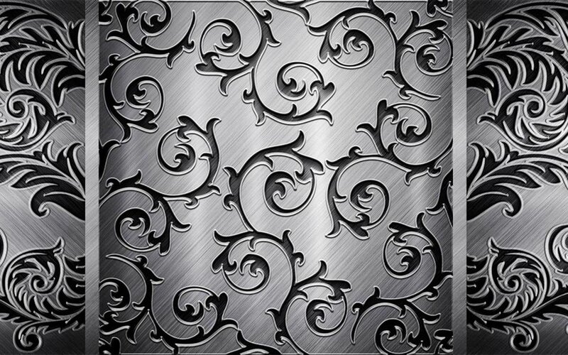 ornate metal pattern design