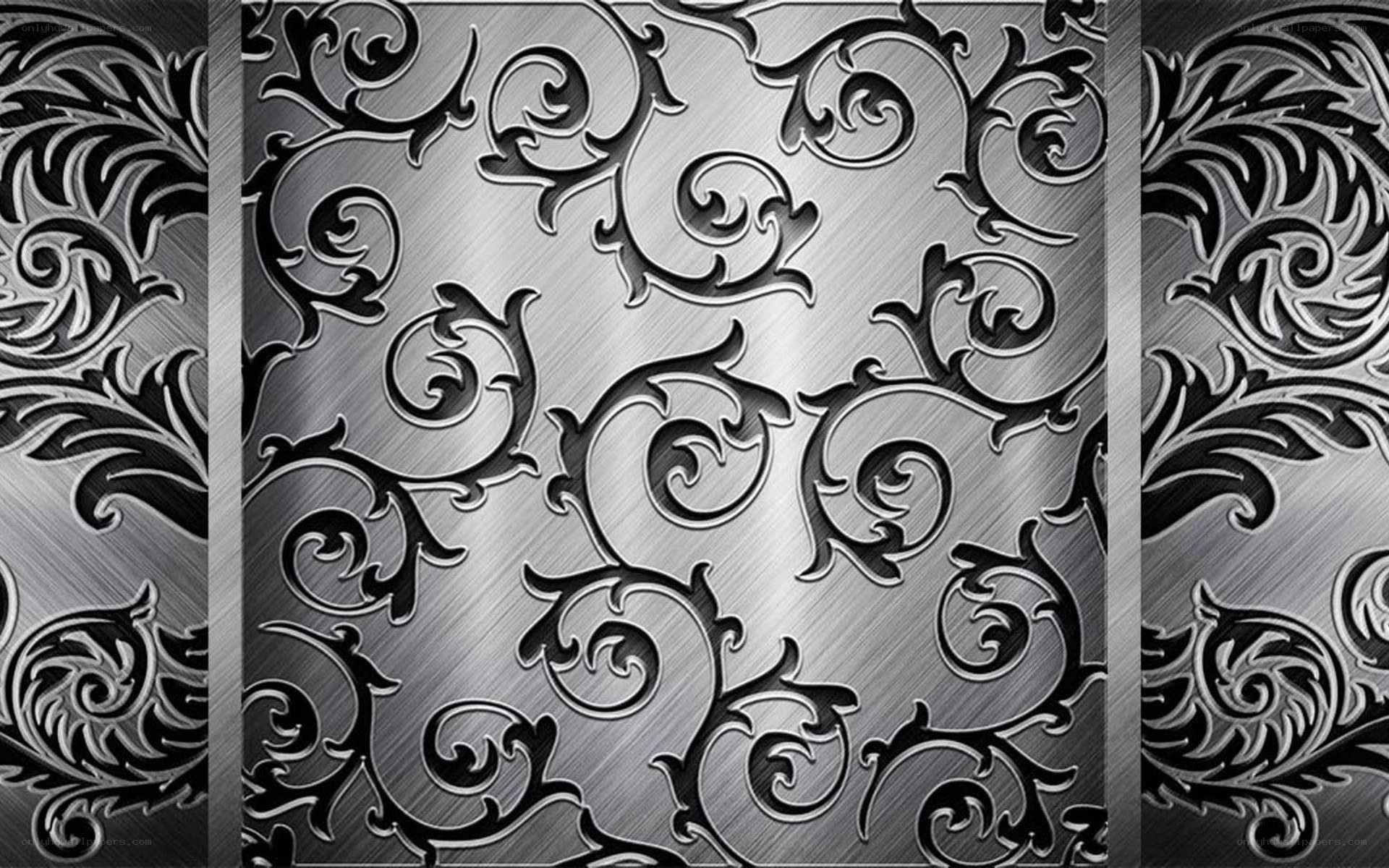 ornate metal pattern design