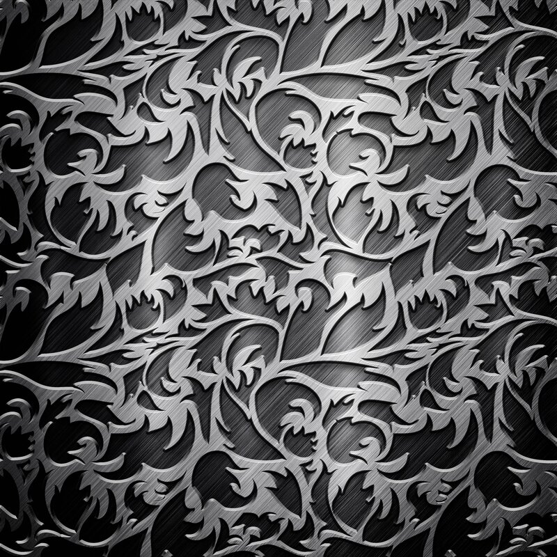 ornate metal texture pattern