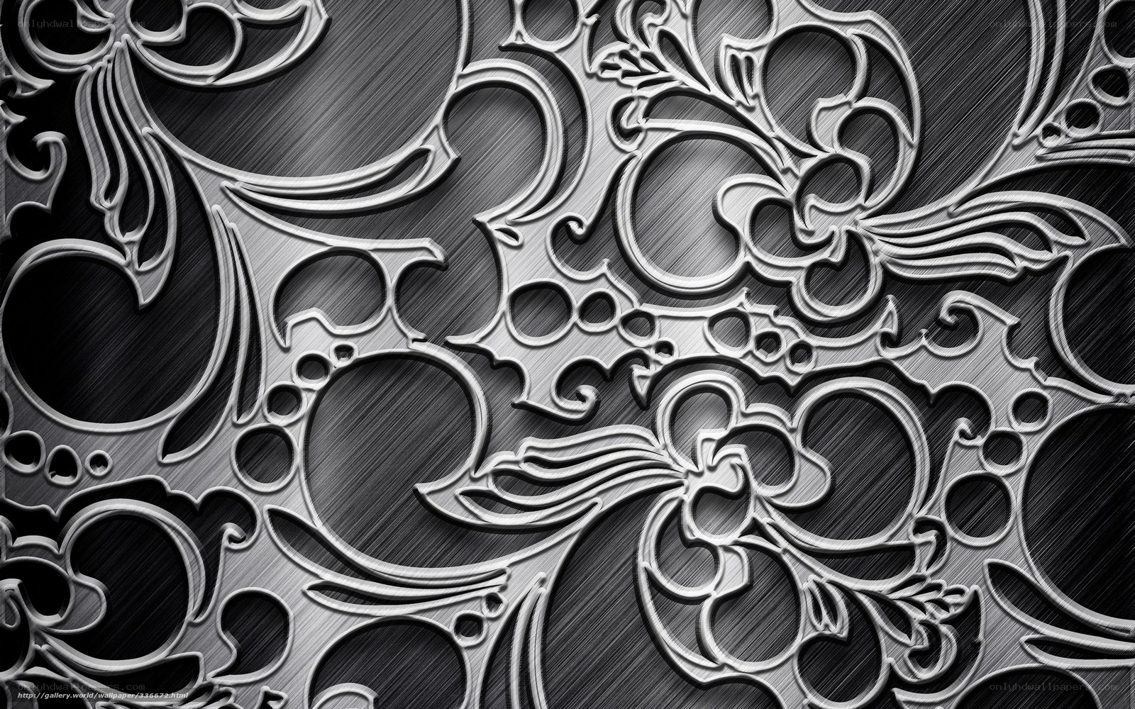 ornate metal texture pattern