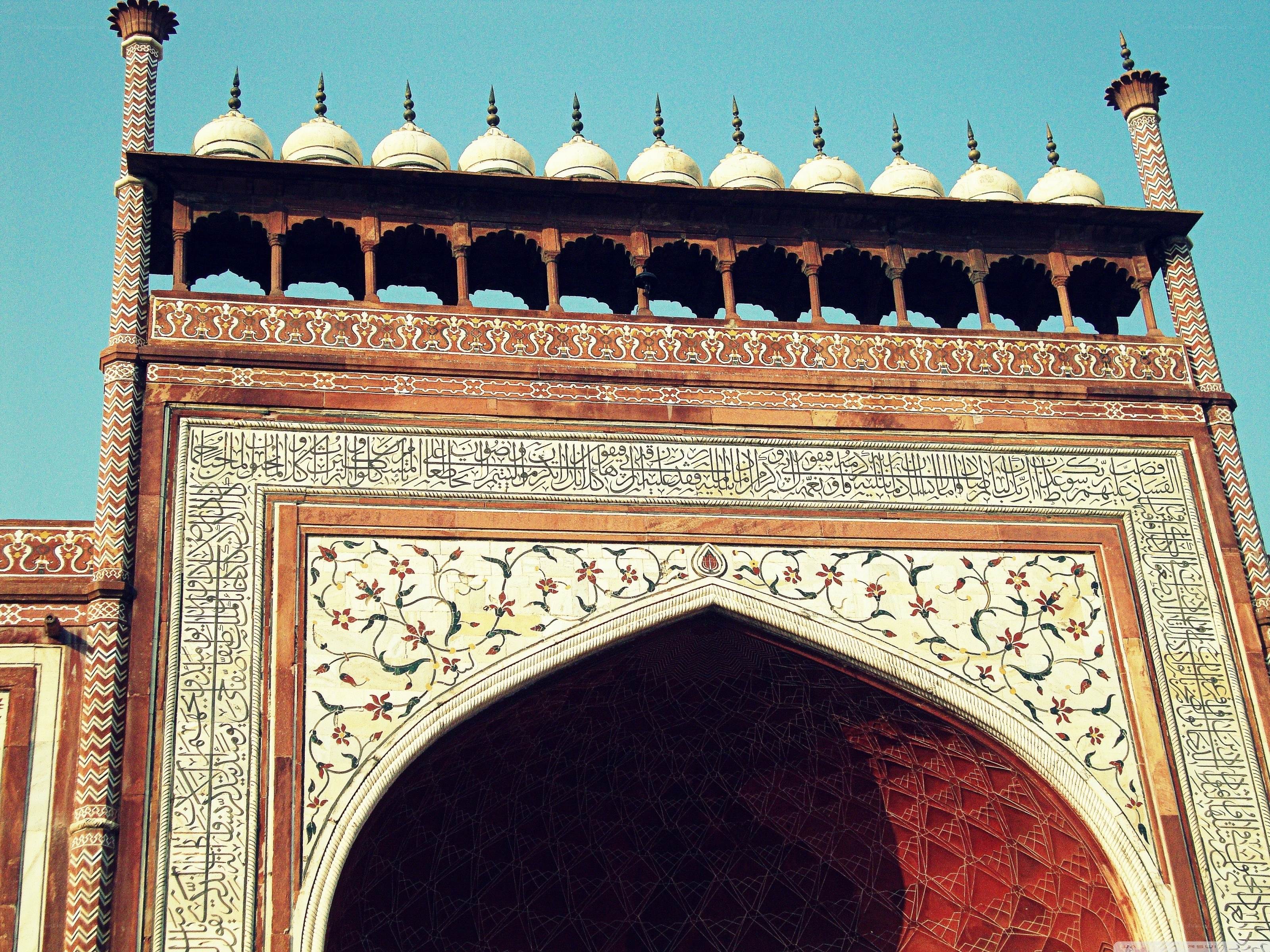 ornate mosque entrance
