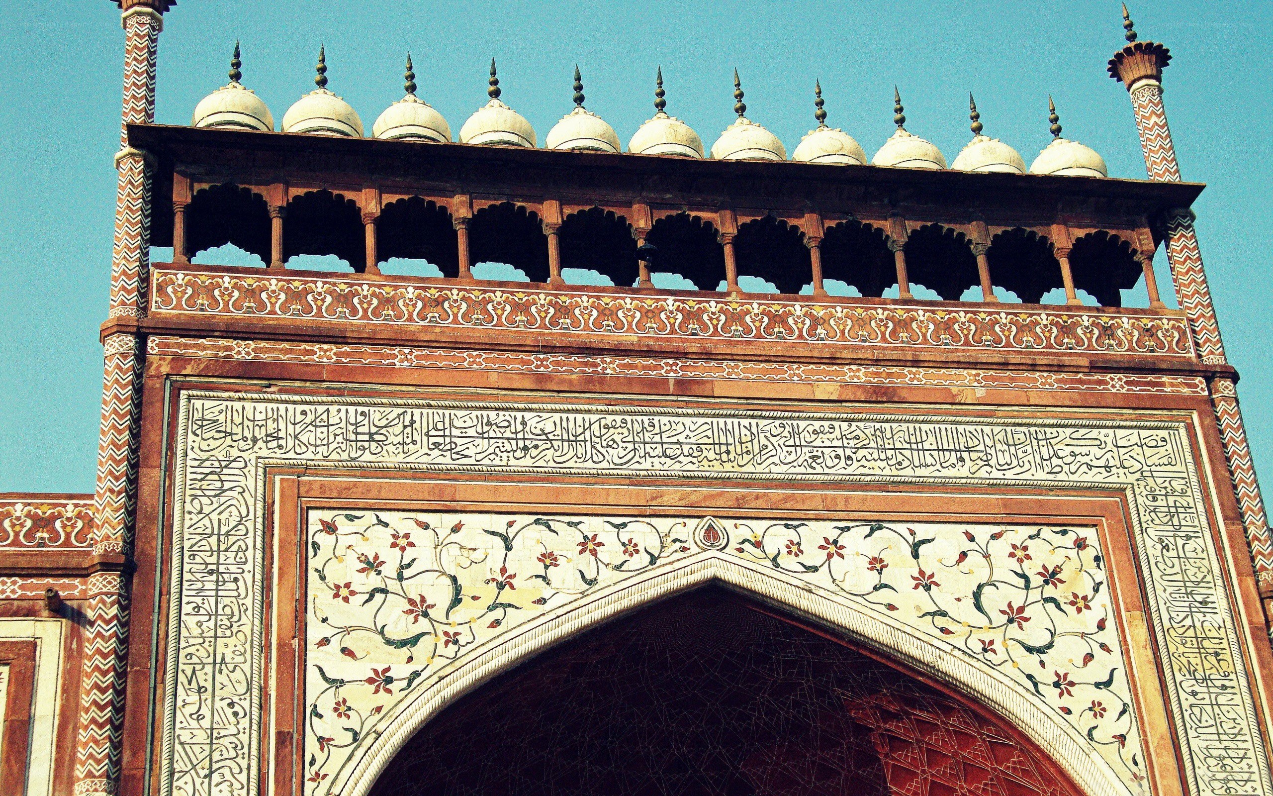 ornate mosque entrance