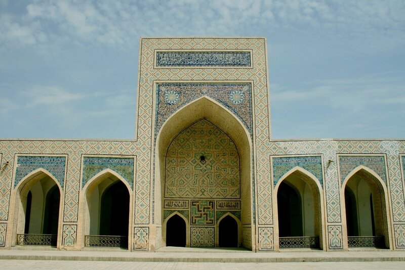 ornate mosque entrance