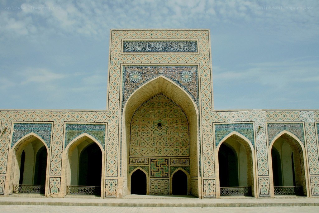 ornate mosque entrance