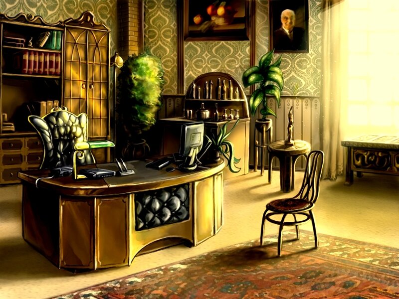 Ornate Office Interior