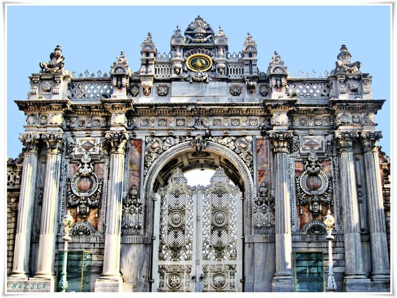 ornate palace gate
