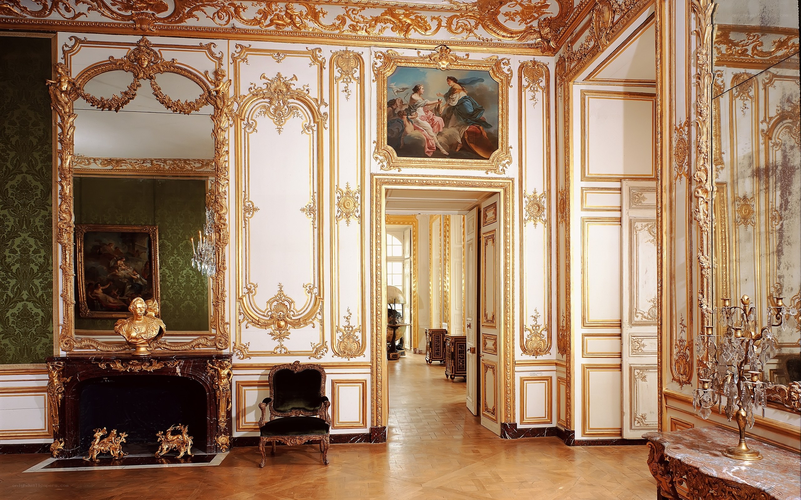 Ornate palace interior room