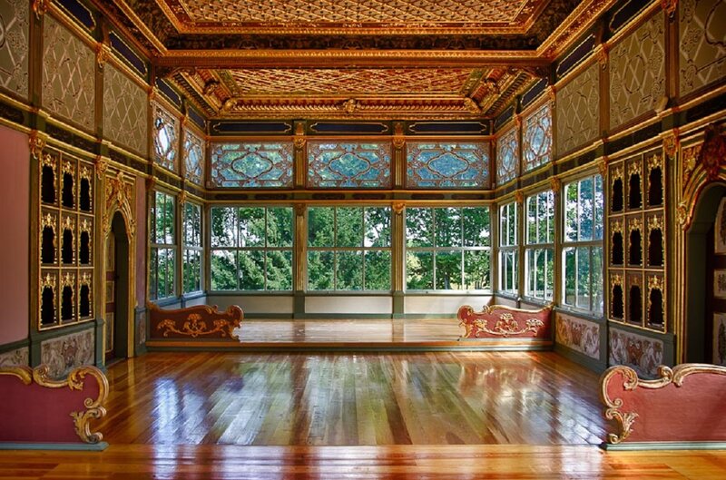 Ornate Palace Room — Gold, Opulent, Afternoon