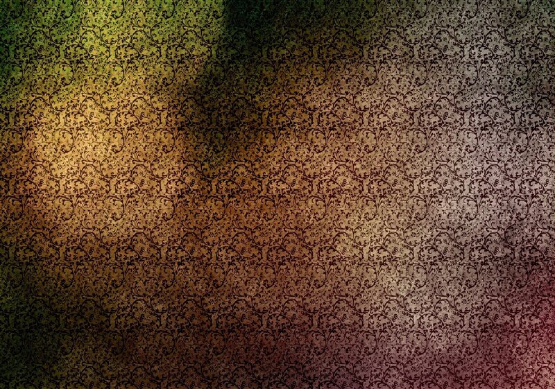 ornate pattern with gradient