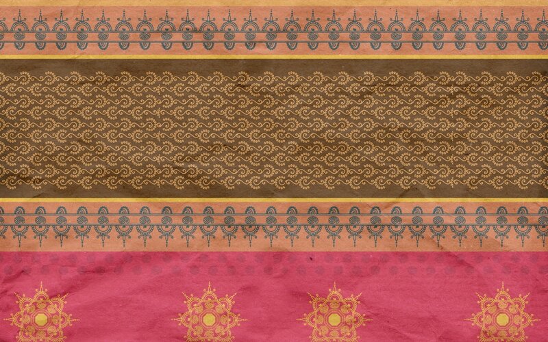 Ornate Patterned Fabric