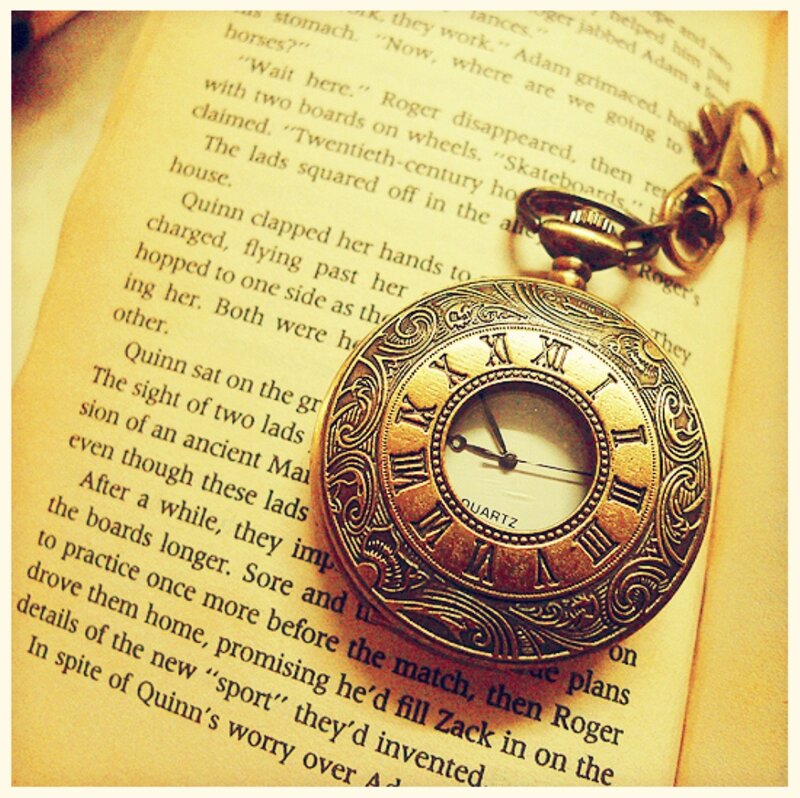 Ornate Pocket Watch — Gold, Calm