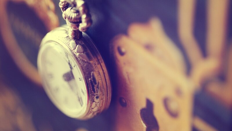 Ornate Pocket Watch — Gold, Nostalgic, Photograph
