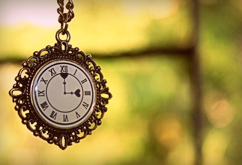 Ornate Pocket Watch — Gold