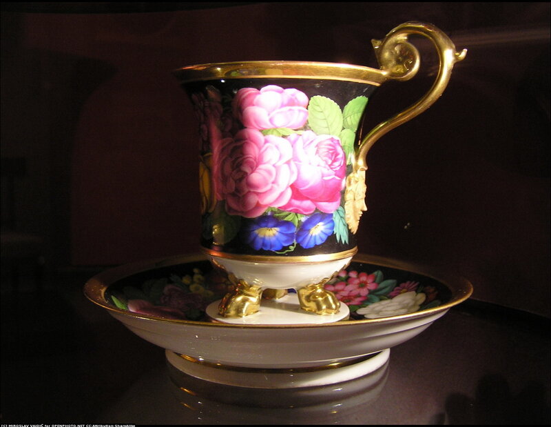 Ornate Porcelain Cup