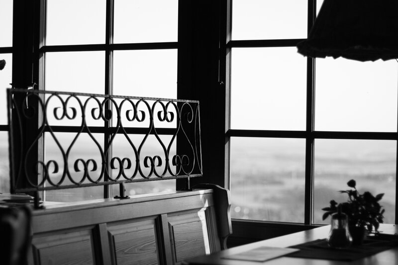 Ornate Railing by Window