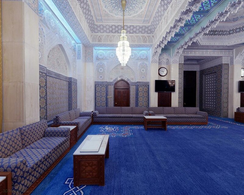 ornate reception hall