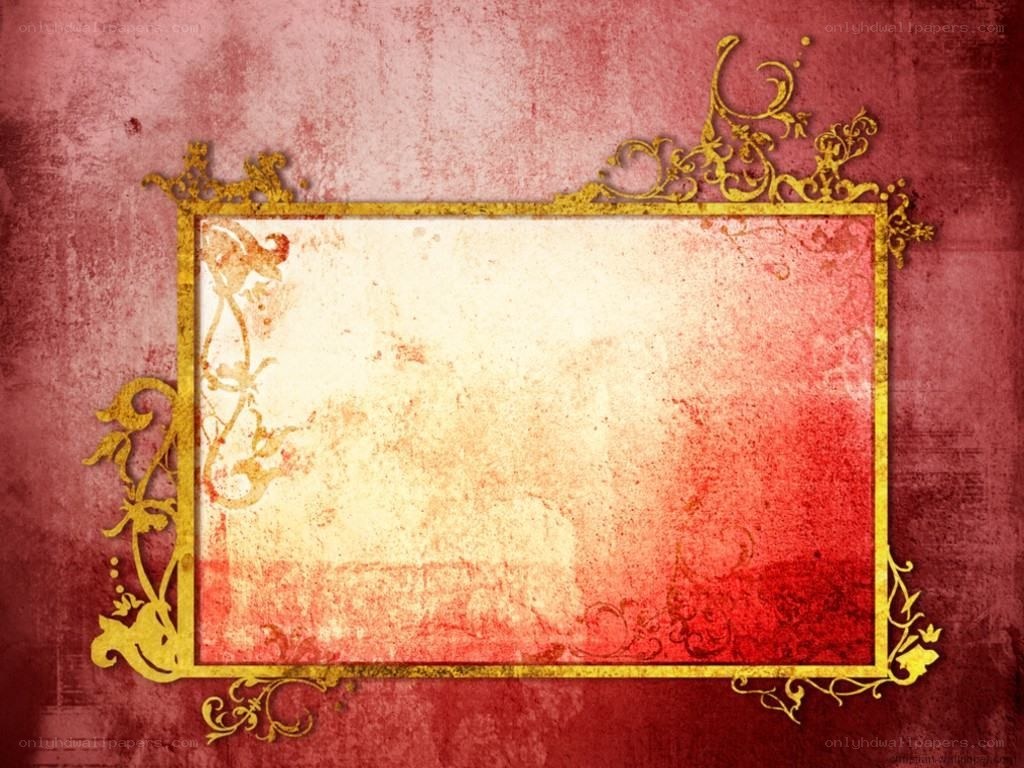 ornate red and gold frame