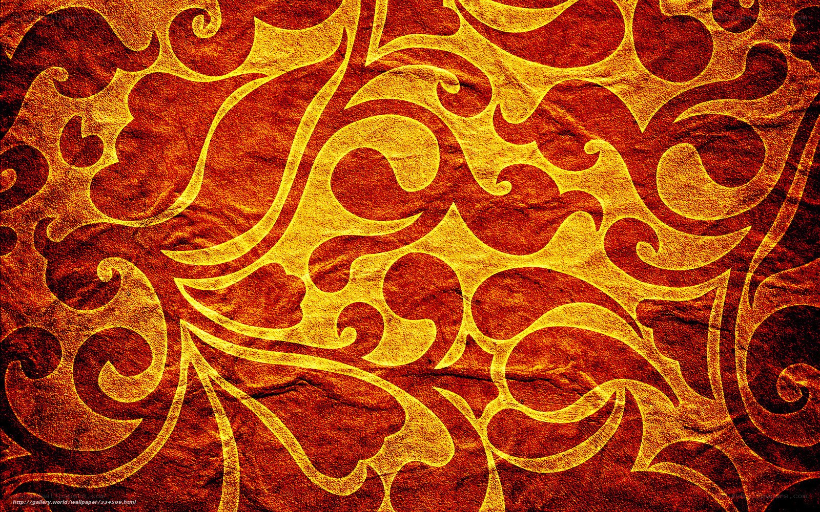 ornate red and gold pattern