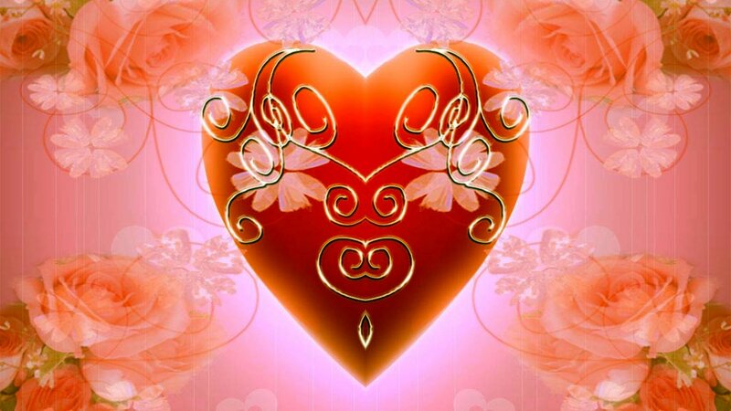 Ornate Red Heart
