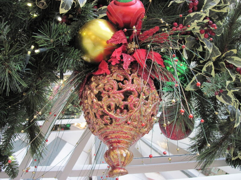 Ornate Red Ornament