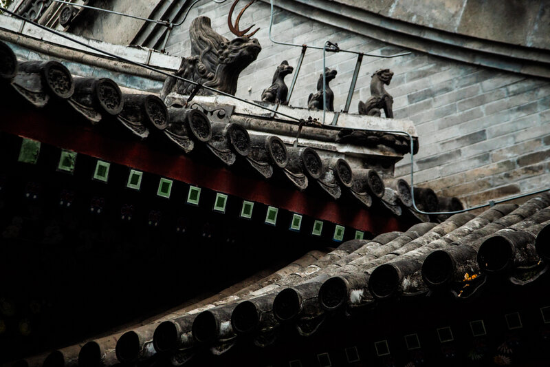 Ornate Roof Tiles — Gray