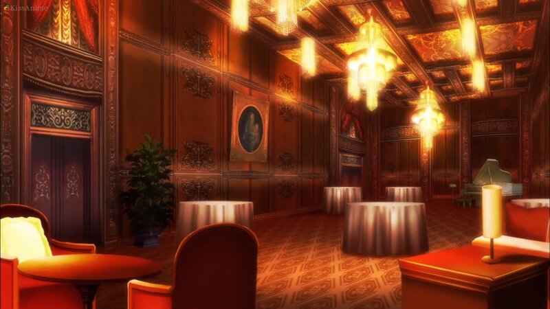 Ornate Room Interior — Brown, Opulent