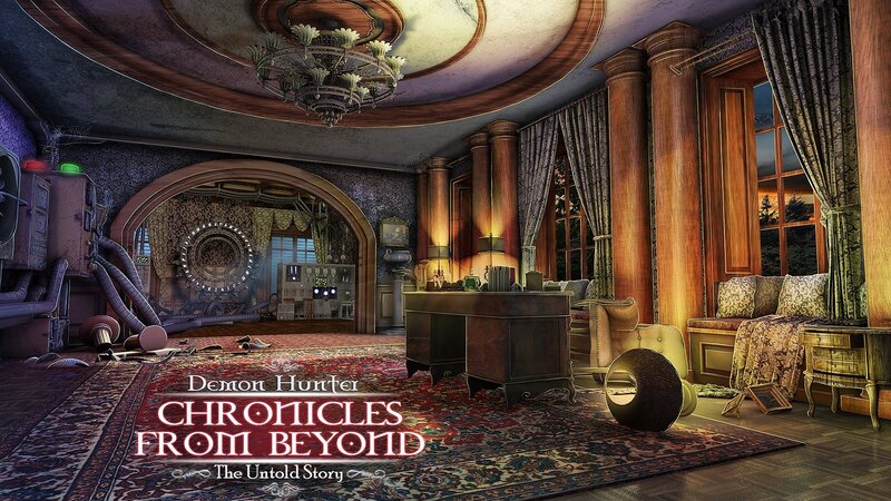 Ornate Room Interior — Brown