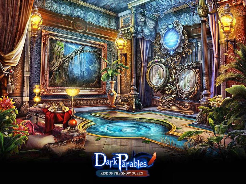 Ornate Room with Pool