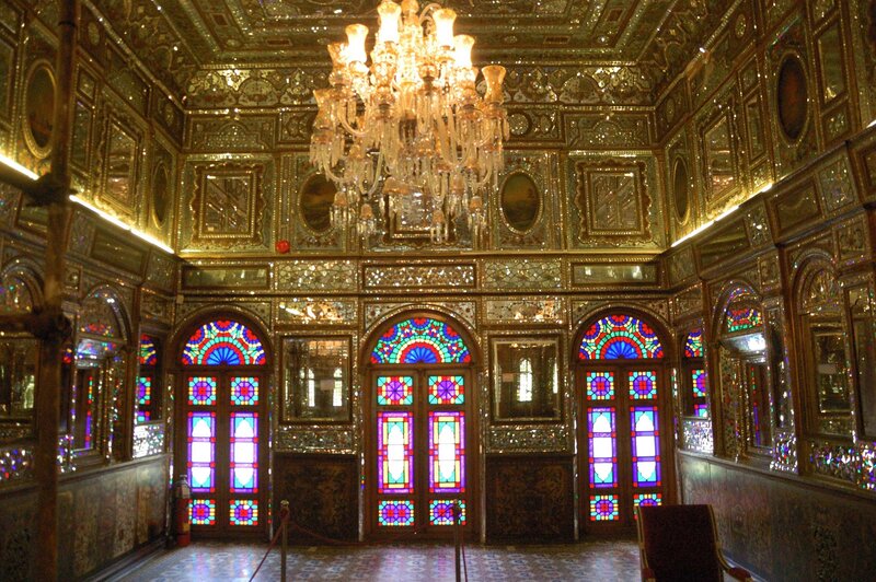 Ornate Room with Stained Glass