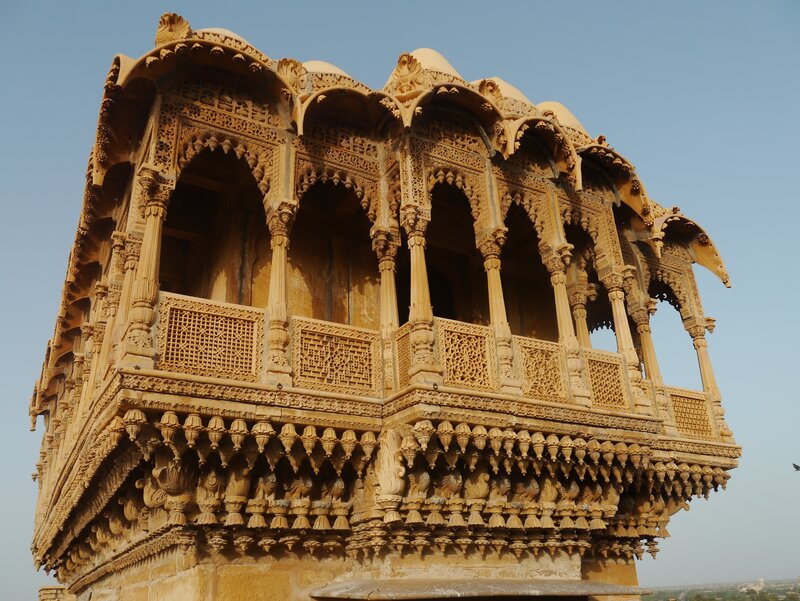 Ornate Sandstone Pavilion