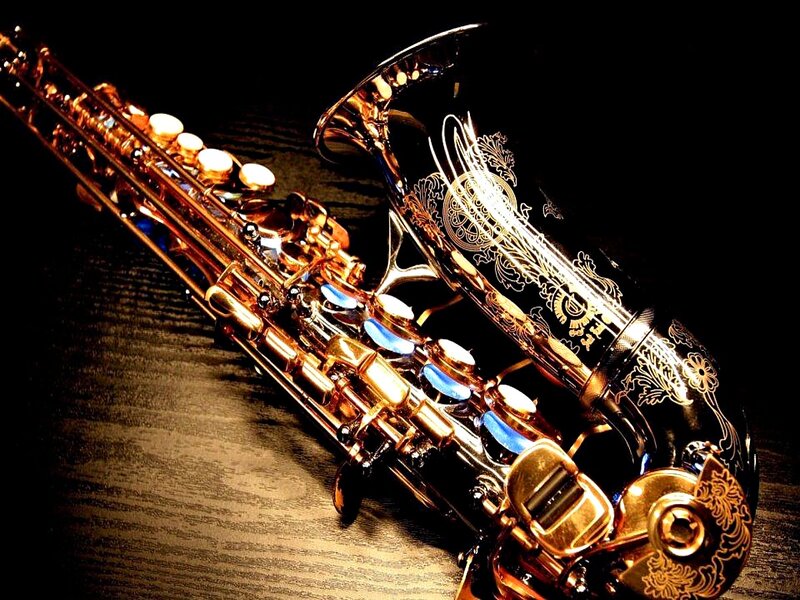 Ornate Saxophone