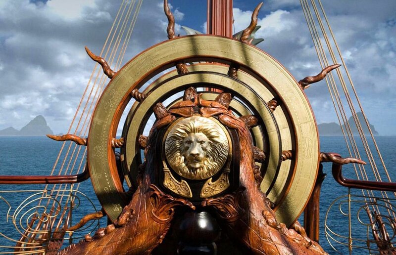 Ornate Ship's Wheel
