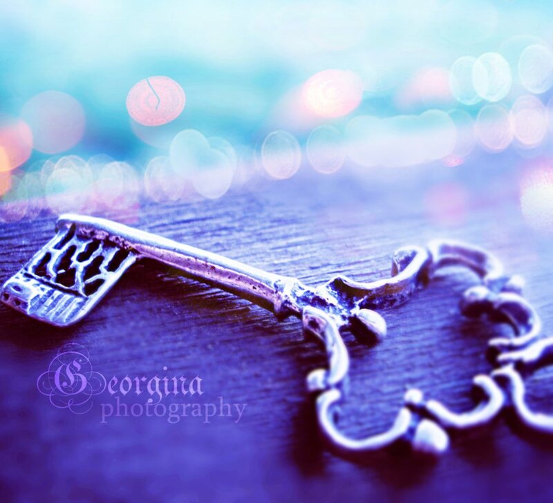 Ornate Silver Key