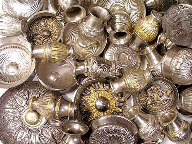 Ornate Silver Vessels