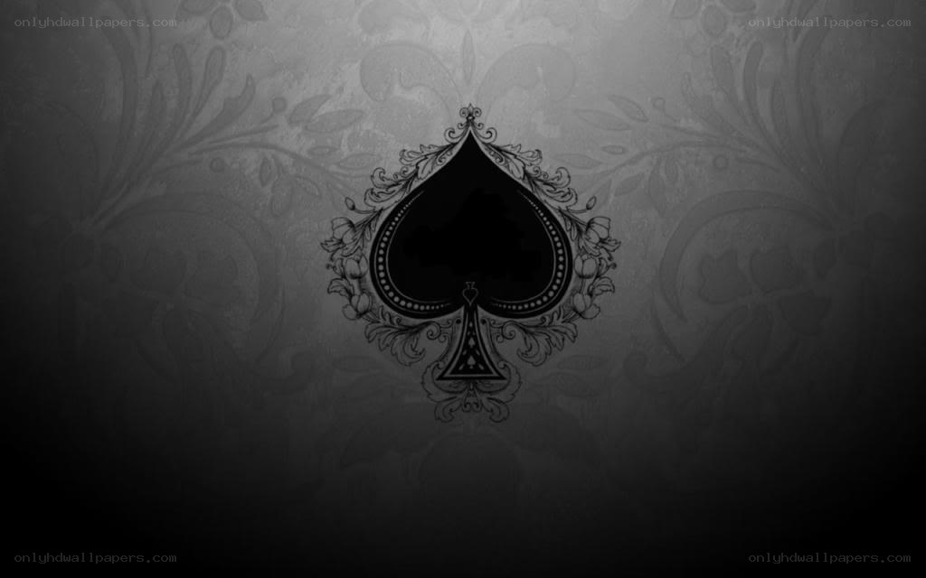 ornate spade symbol