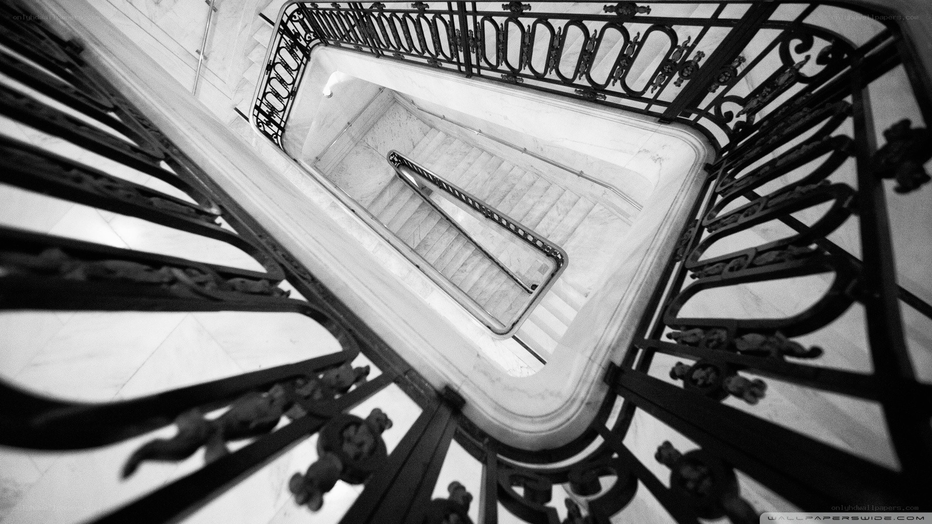 ornate spiral staircase