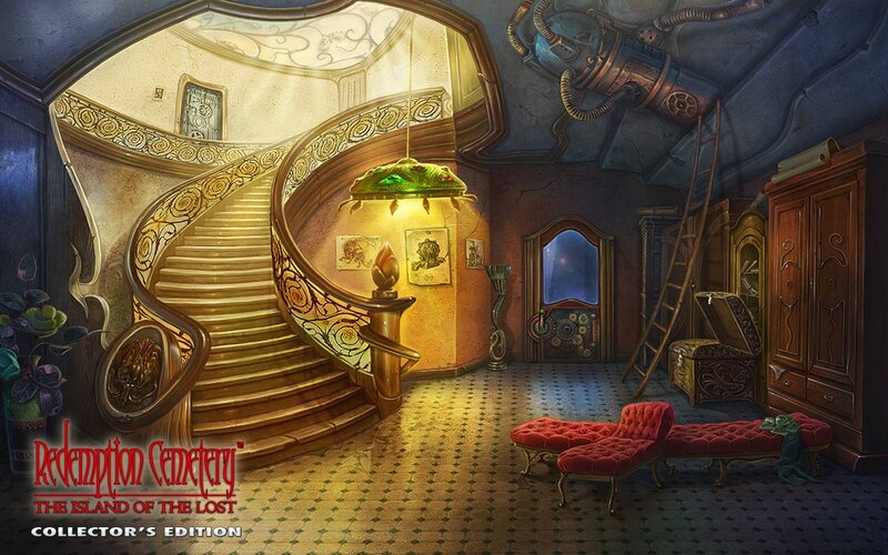 Ornate Staircase Interior — Gold, Dramatic
