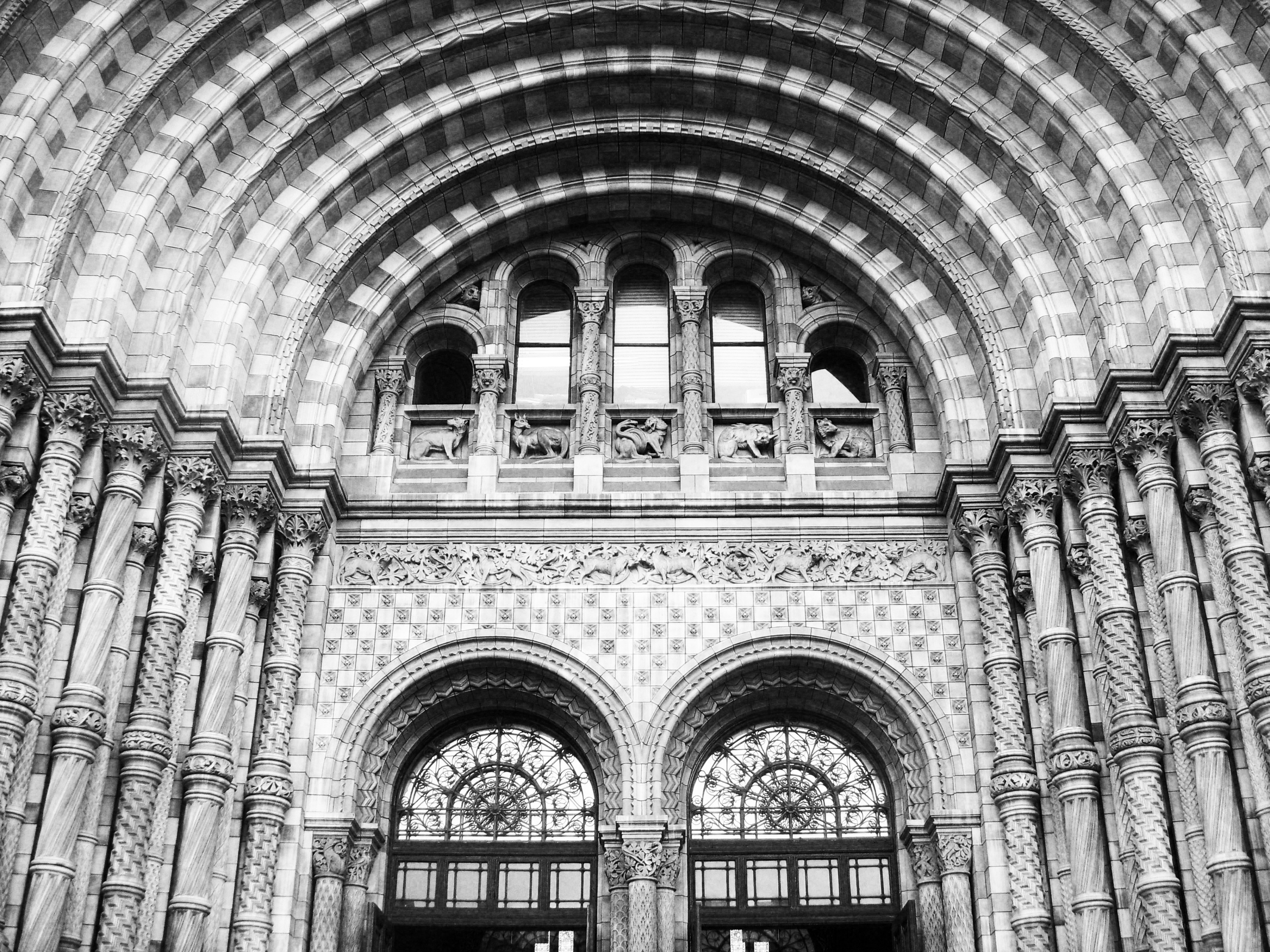ornate stone building facade