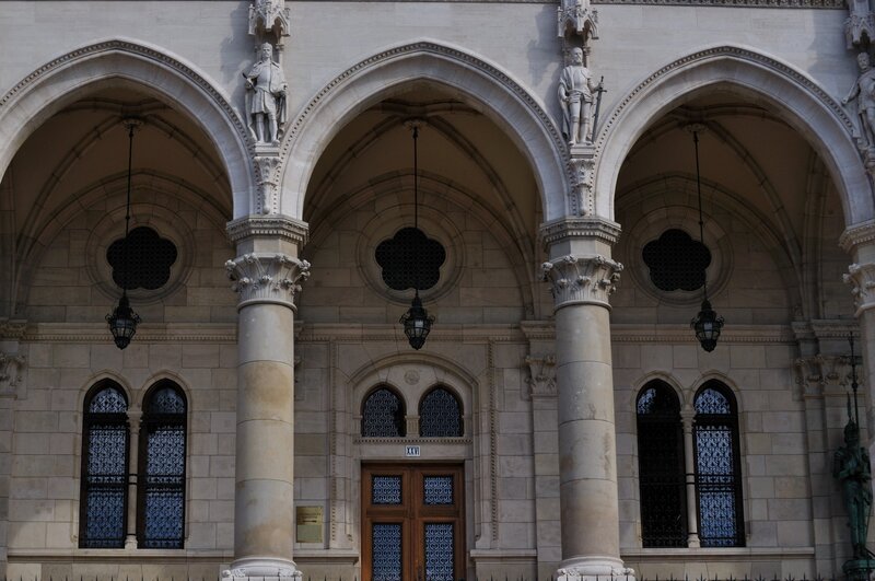 ornate stone building facade