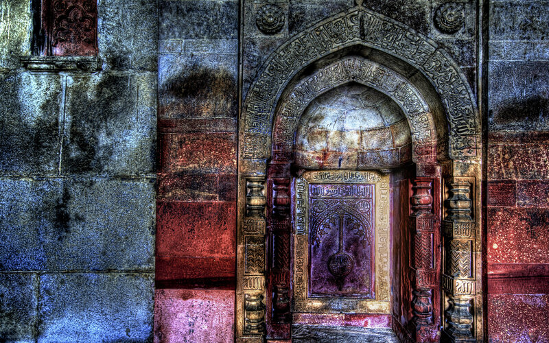 Ornate Stone Doorway