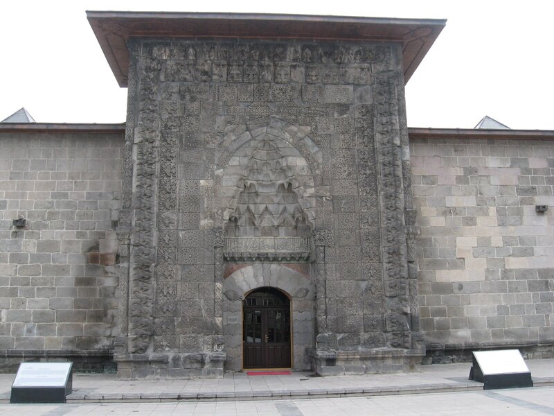 Ornate Stone Entrance