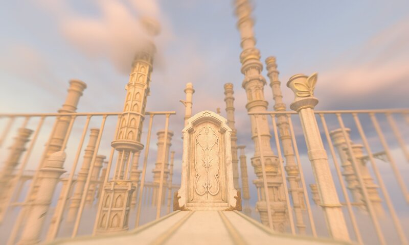 Ornate Stone Gate