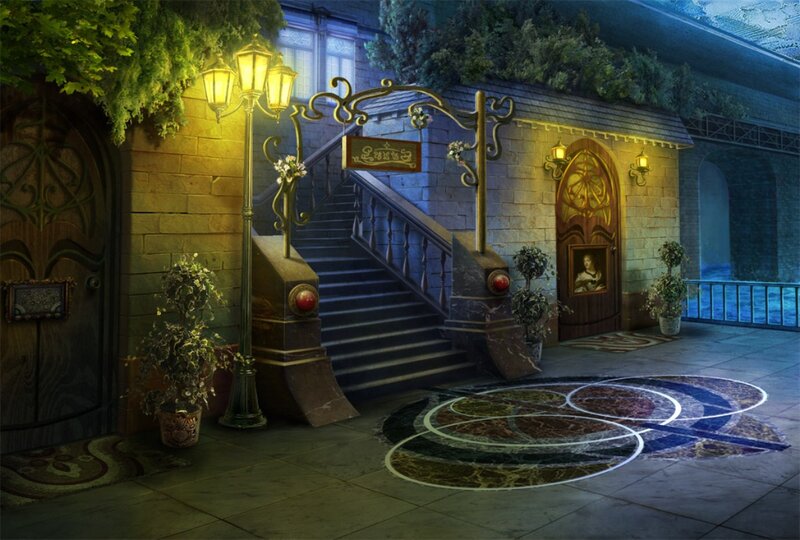 Ornate Stone Staircase