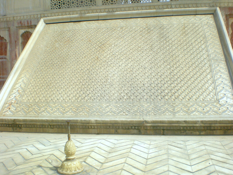 ornate stone wall panel