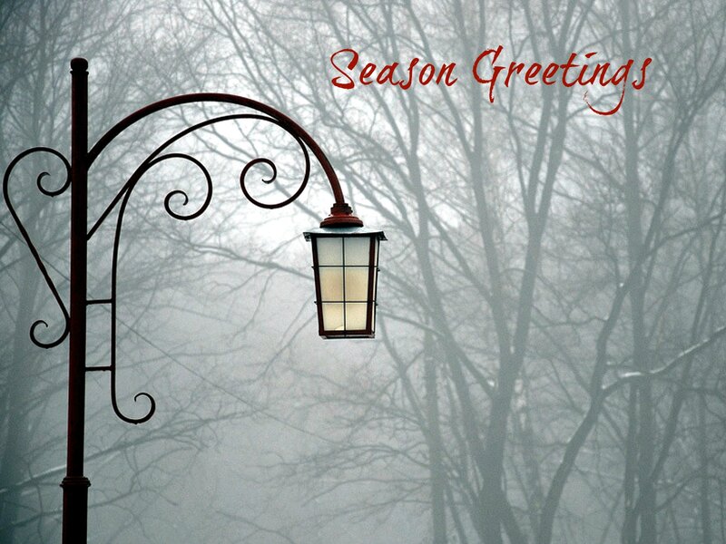 Ornate Street Lamp — Gray