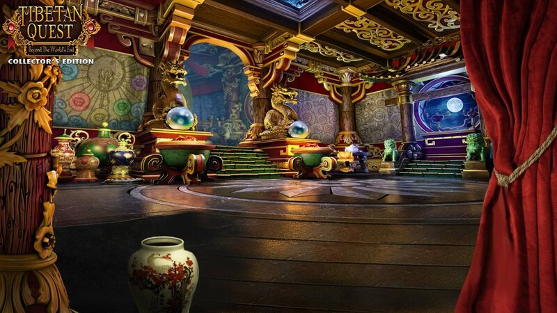 Ornate Temple Room